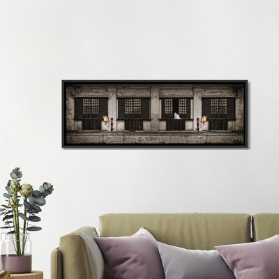 " Cat Sitting On Window Sill Of Building, Vigan, Ilocos Sur, Philippines, Day " by Panoramic Images