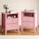 Table de chevet 2 tiroirs Philomena