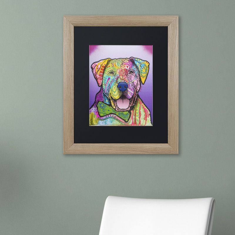 « charlie brown custom ii », impression, Noir, H 14 po x l 11 po x P 0,5 po, Cadre noir