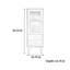 Buffet simple en bois massif