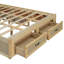 Platform Bed With 6 Storage Drawers-268211362-268211390