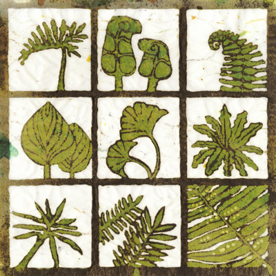 Verde 9-Patch - Wrapped Canvas Print