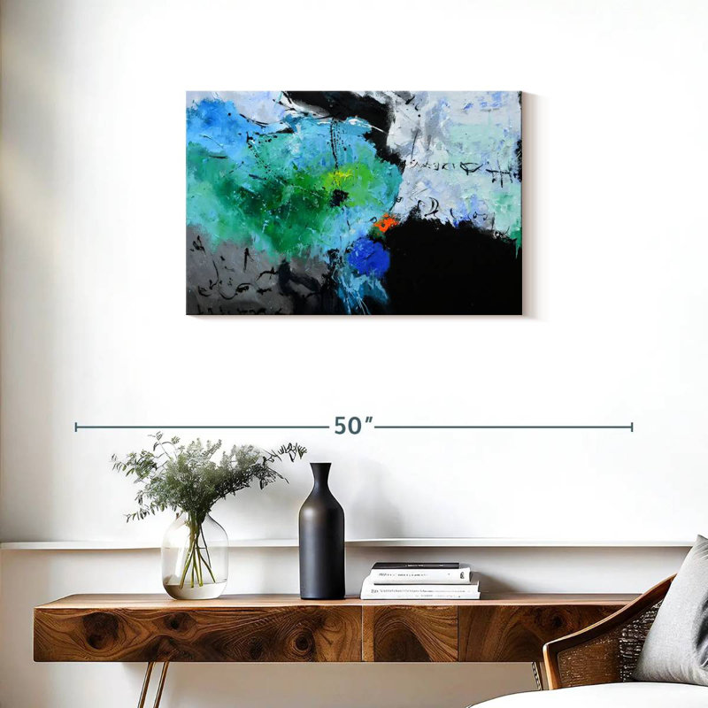 Avery Nebula Burst Abstract, 20" H x 30" W