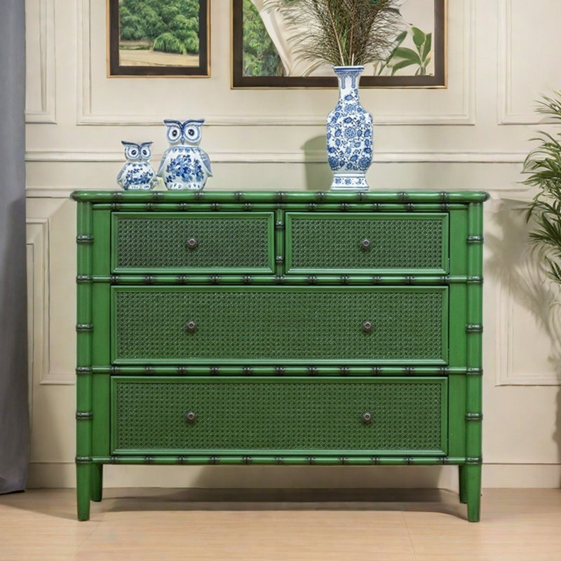 Commode décorative 4 tiroirs Pastoral