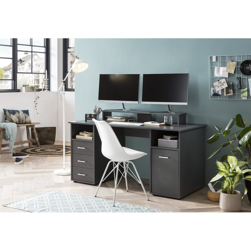 Floydia Writing Desk, Anthracite