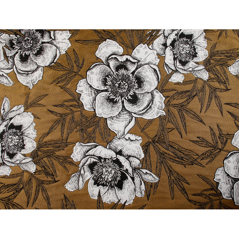 Demarquis Waffle Throw Blanket, Yellow/Black/White