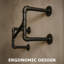 109cm Wall Mounted Metal Clothes Hanging Rail