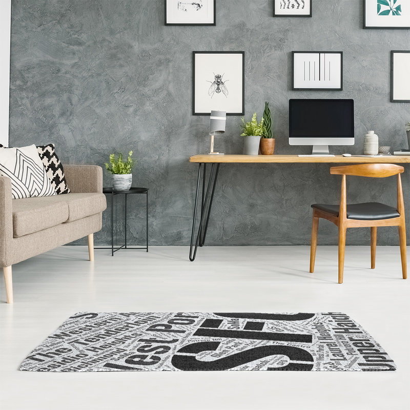 Chenille Indoor Rug, Rectangle 5' x 7'
