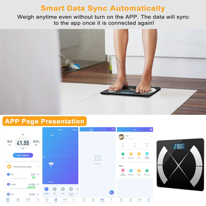 Analyseur de composition corporelle intelligent