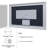 Bright Dual-Sided LED Bathroom Mirror with Anti-Fog, Stepless Dimming, and Three-Color Temperature Functionality. Tempered Glass Construction. Makeup Mirror. ETL/UL Certified.-660109306-660109305