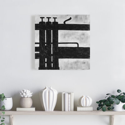 Trumpet Pistons Print On Canvas