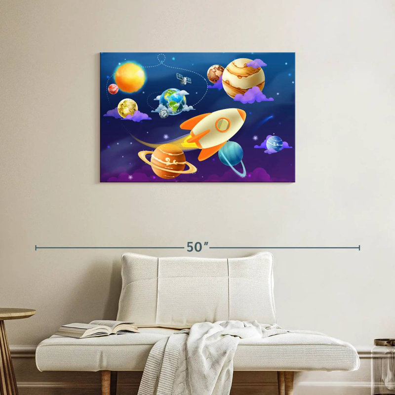 Ashelle Space Nursery, H 24 po x l 36 po