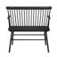 Banc à dossier en bois Farmhouse-1311529667