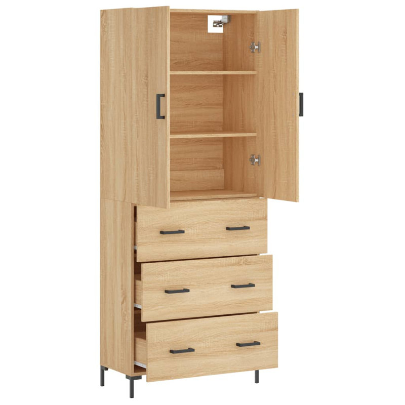 Radele 69.5cm Sideboard, Sonoma Oak