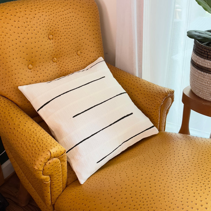 Geometric Cotton Pillow Cover
