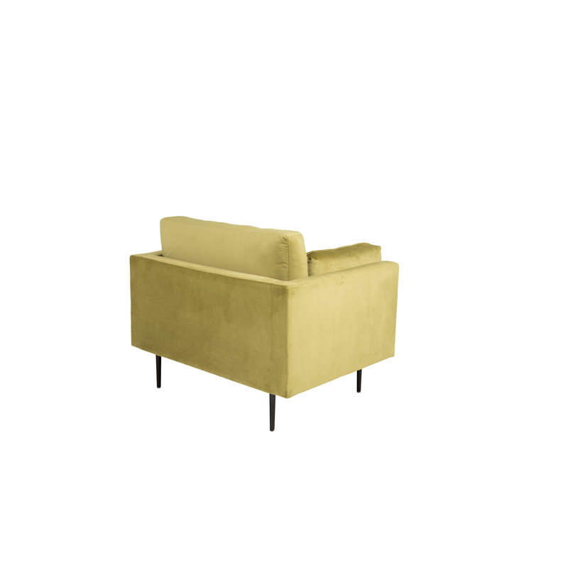 Bertwalda Upholstered Armchair, Green