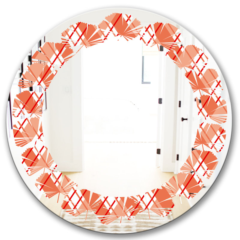Miroir mural sans cadre à carreaux, 31,5 po x 31,5 po