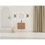 Meuble-lavabo mural 24 po avec lavabo en céramique et 1 porte à fermeture en douceur, contreplaqué