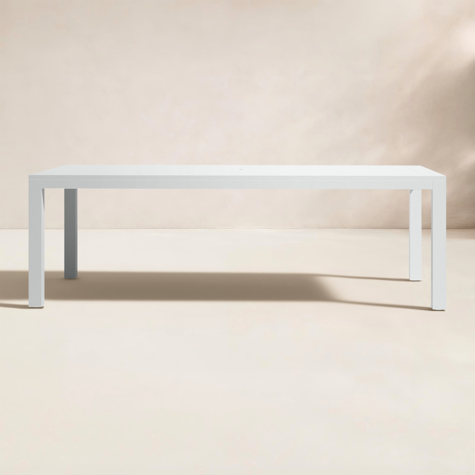Camela 90'' Aluminum Outdoor Dining Table