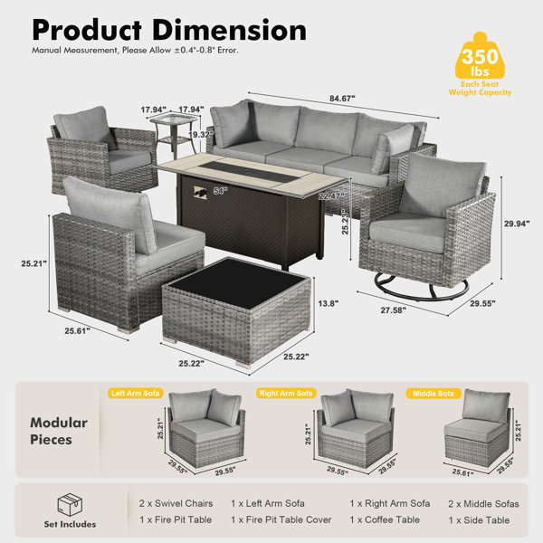 Dimensions du produit
