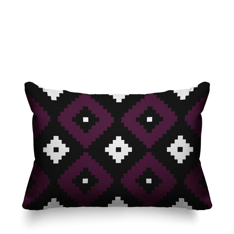Coussin intérieur / extérieur Nosi, Mauve