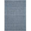 Tapis bleu en laine tissé à la main Gambrills-87055280