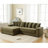 Oversized Two-Piece Couches Sofa-957436184