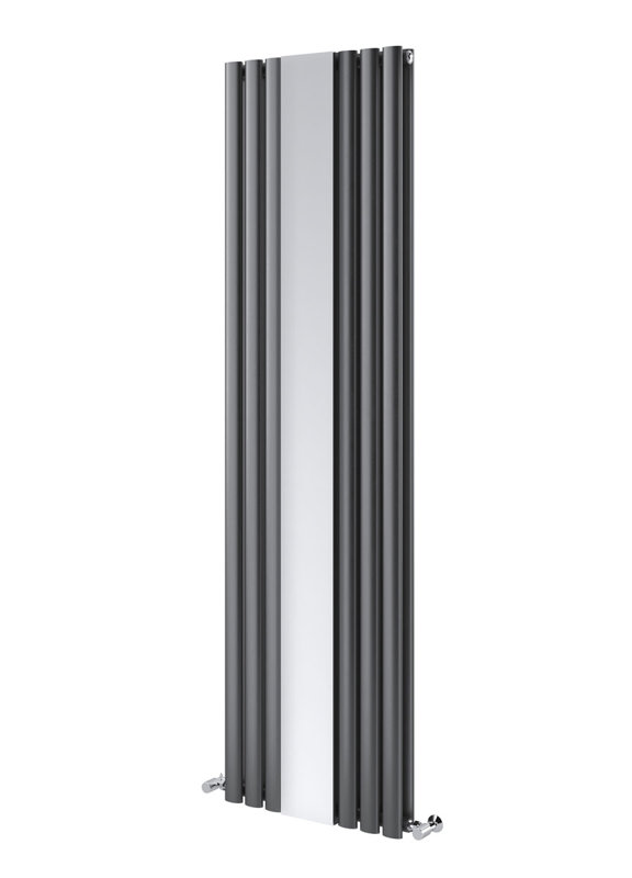  Vertical Designer Radiator, Black