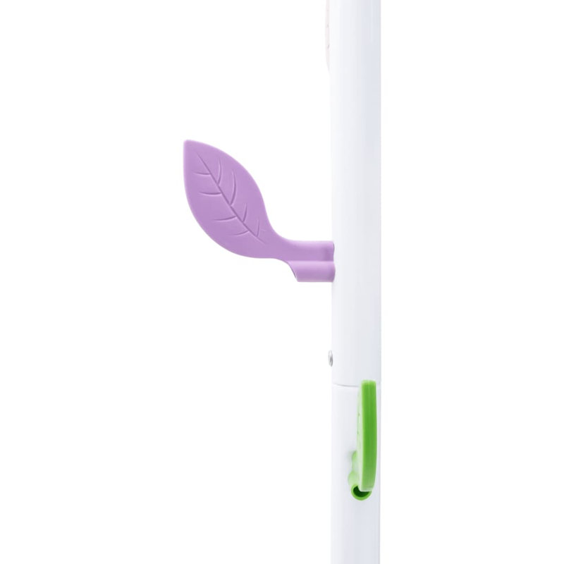 Tusten Iron Freestanding Coat Rack, White