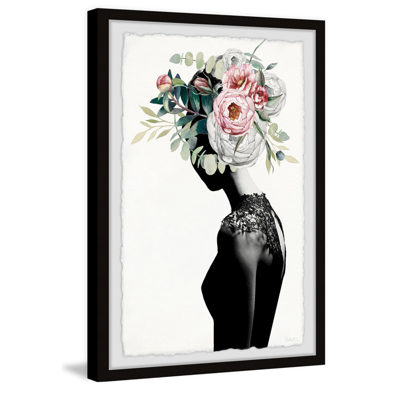 Floral Turban by Parvez Taj - Single Picture Frame Print, 61cm H x 41cm W