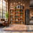 Flannagan 72" H Wood Triple Wide Bookcase with 15 Shelves-533844409