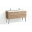 Avila 60" W Freestanding Double Bathroom Vanity with Dawson Leg-66413753-66413745-31049740