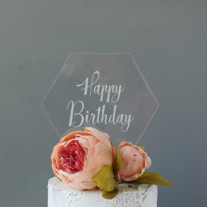 The Party Aisle Cake Topper