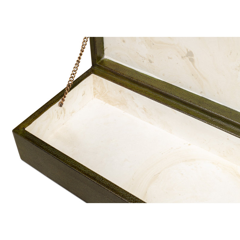 Gatsburg Handmade Decorative Box, Green