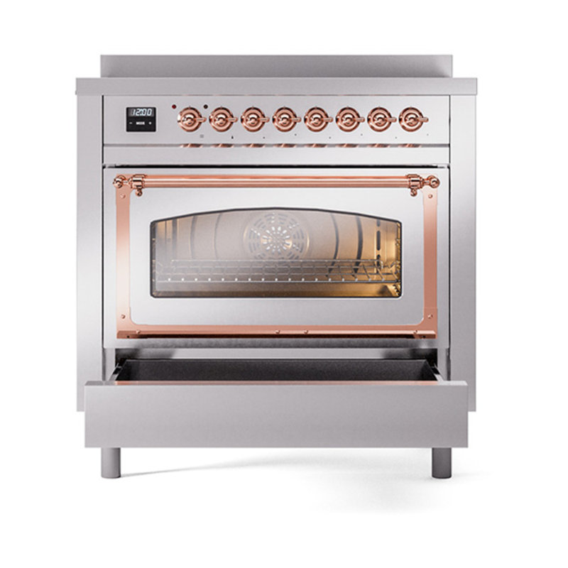 ILVE Nostalgie II Noblesse 36 in Induction Range, 51 cm H x 76 cm W