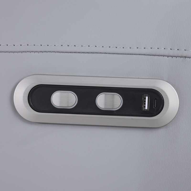 Canapé électrique avec ports USB et de type C, canapé confortable