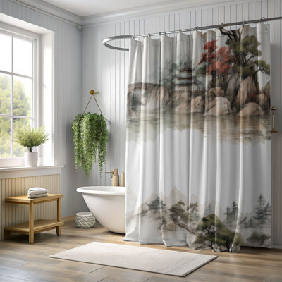 Rideau de douche Premium Fauna