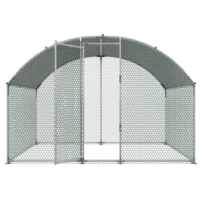 64.68 Square Feet Walk In Chicken Coop