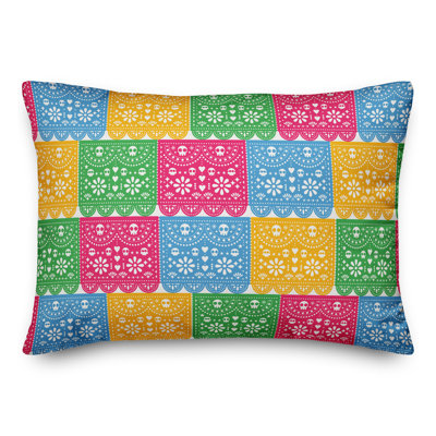  Coussin Sugar Skull Flags