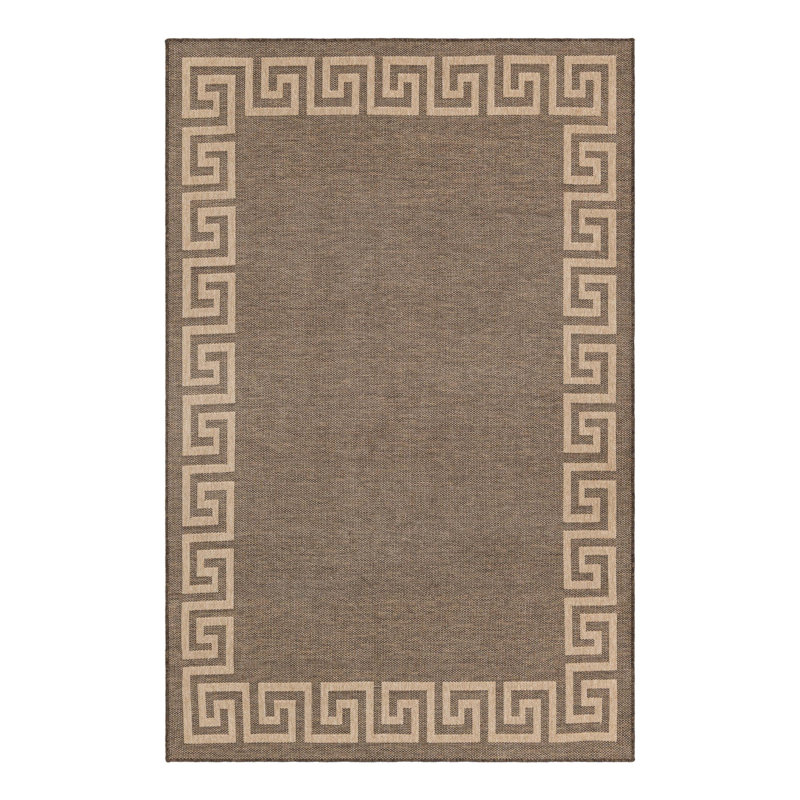 Geometric Indoor Rug, Rectangle 6'3" x 9'