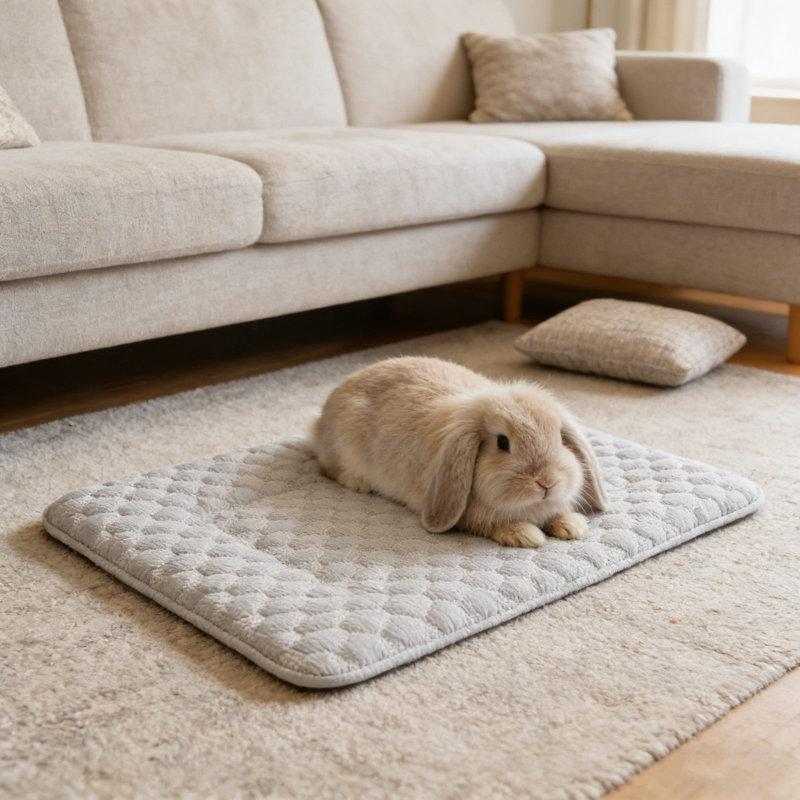 Coussin glacé pour lit pour animaux Summer Cooling, 12,2 x 8,27 pouces, gris, GYL