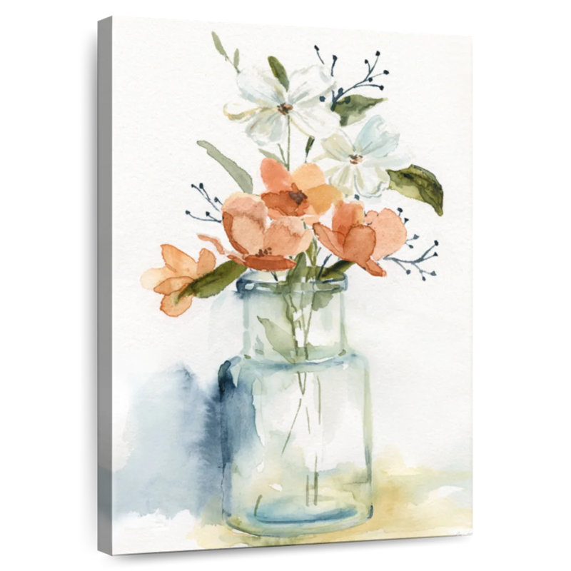 Harnek Simple Blossoms I, H 48 po x l 32 po