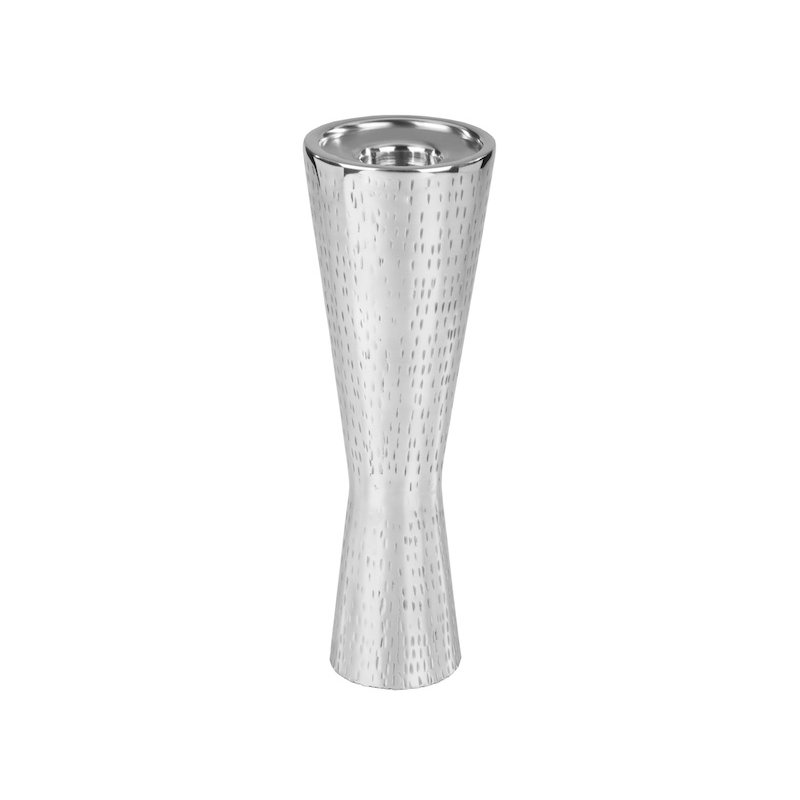 Carberry Metal Tabletop Candlestick, 14" H x 4.25" W x 4.25" D