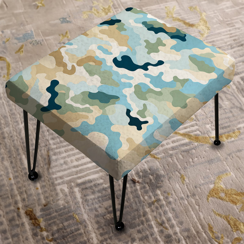 Mélange de camouflage Oasis - Repose-pieds rectangulaire camouflage