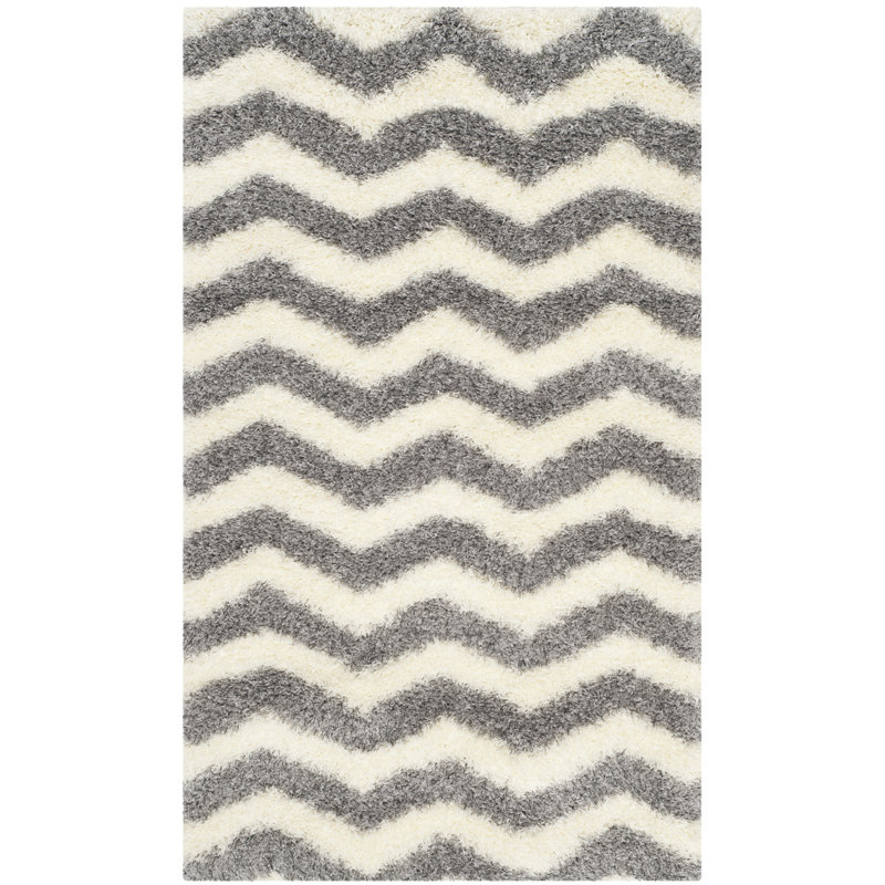 Veronica Chevron Hand Woven Area Rug, Rectangle 91 x 152cm