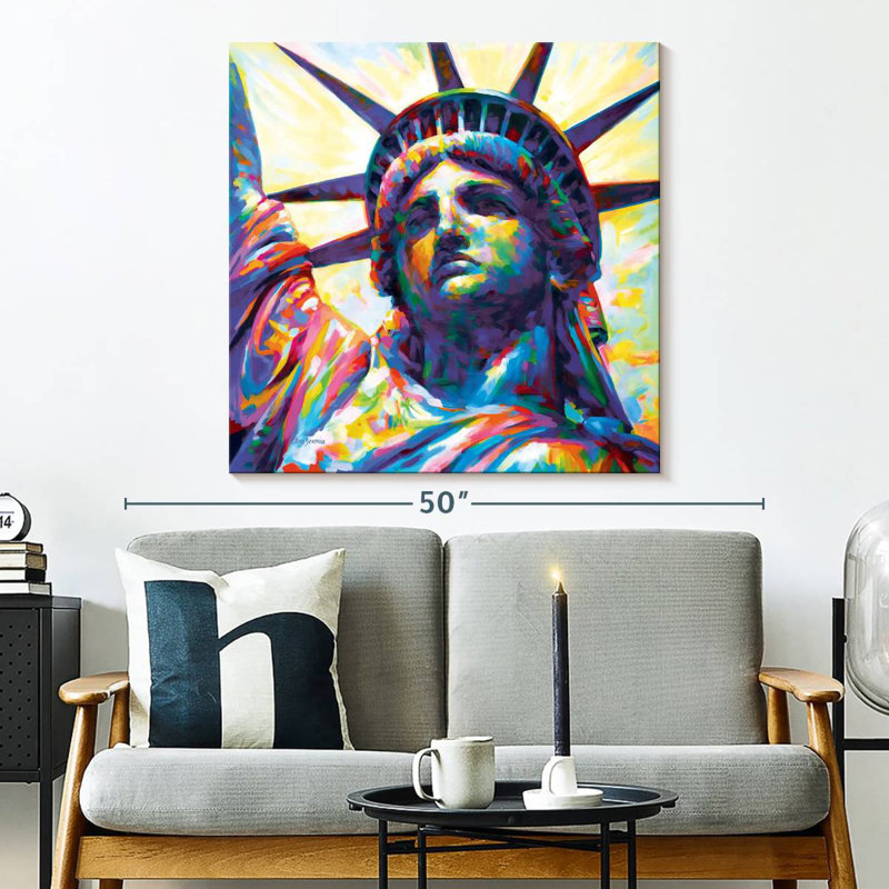 Portrait de Nicci Lady Liberty, H 33 po x l 33 po