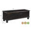 Banc de rangement sculpté Aarohi Bonney-1177422090