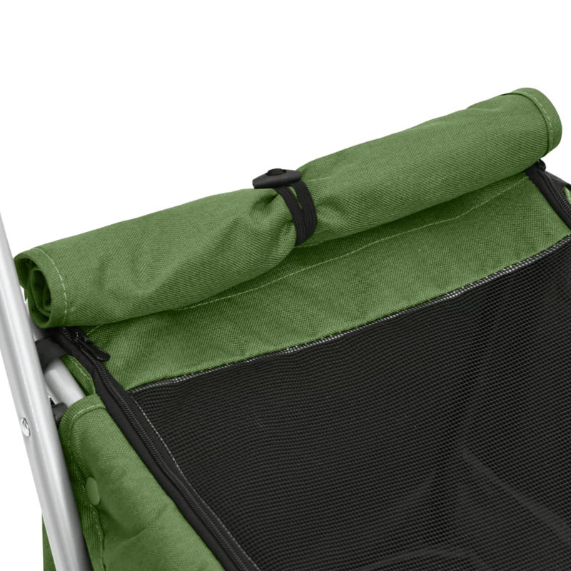 Delvale Collapsible Vehicle Travel Carrier with 1 Door, Green