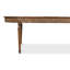 Table de salle à manger en bois massif à reproduction antique française Olguin