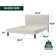 Suhavi Contemporary Modern Upholstered Platform Bed